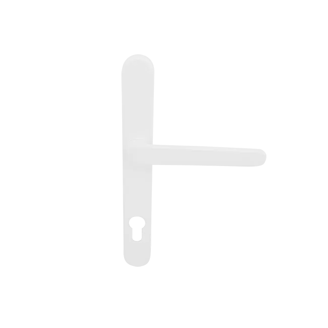 AP Fensterbau, Haustürgriff flach (weiss)