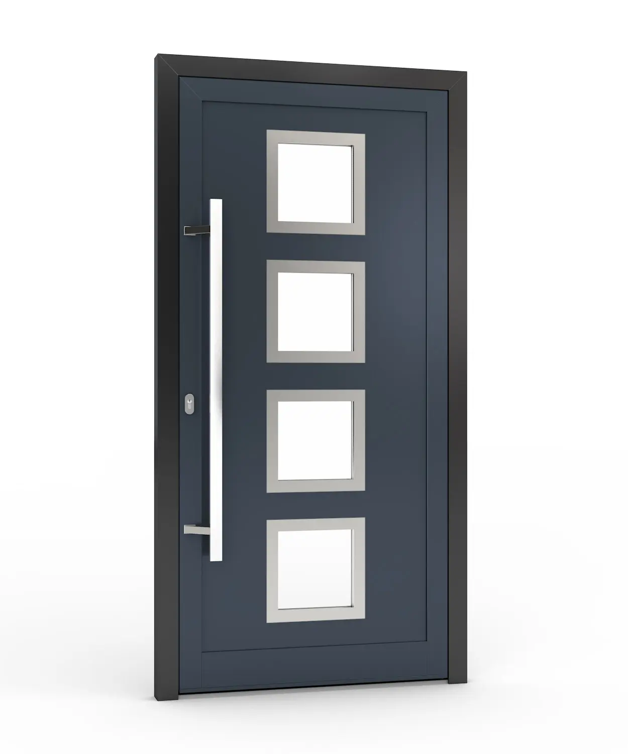 AP Fensterbau, PVC-Gemusterte Füllungsplatten, HAWAII INOX 1