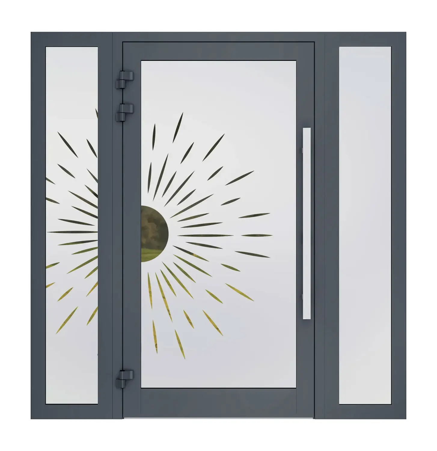 AP Fensterbau, Sandgestrahltes Glas, Beispiel 19